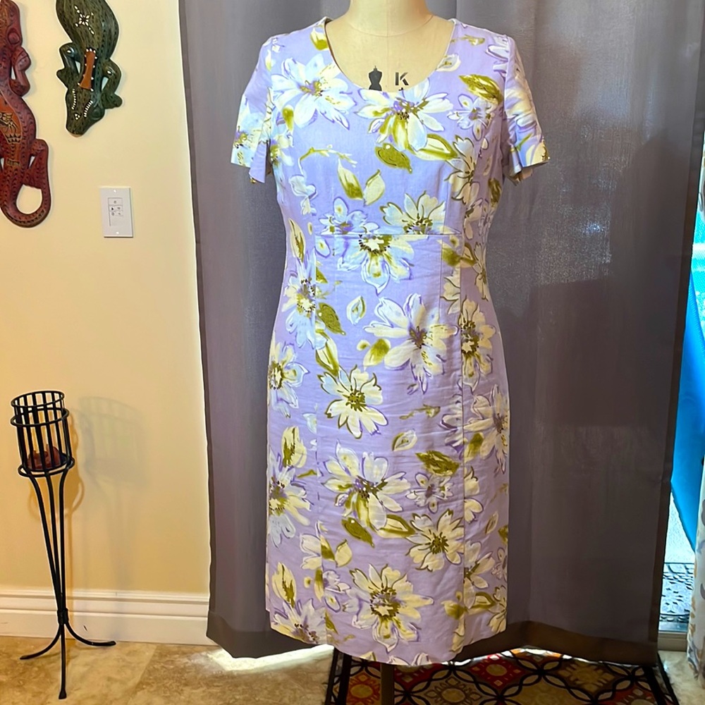 Floral Sheath Dress